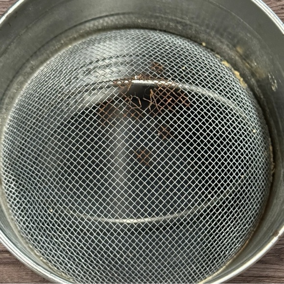 Vintage Bromwell's Flour Sifter with Red Apple Design - Picture 7 of 7